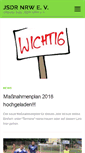 Mobile Screenshot of jsdr-nrw.de